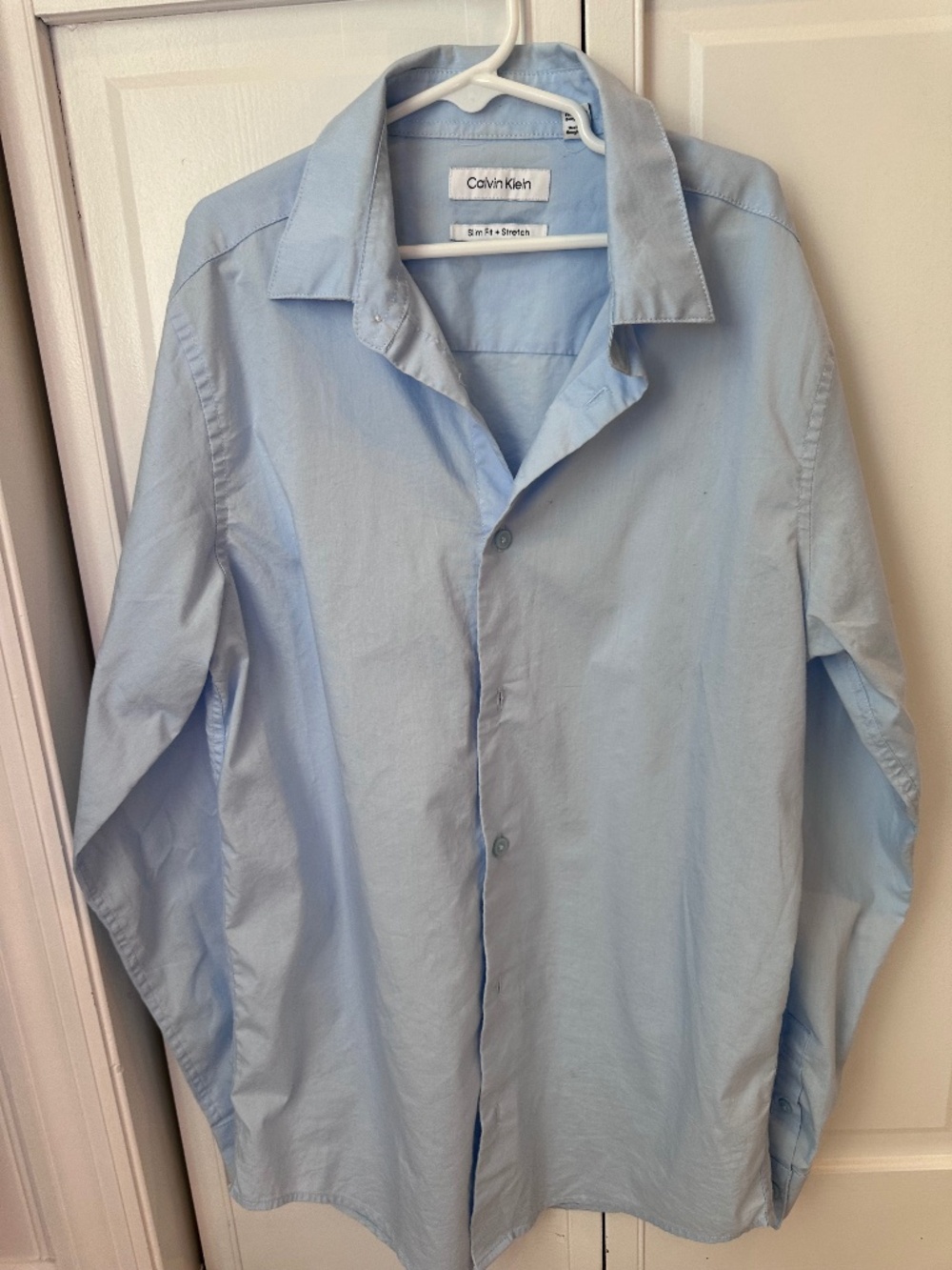 Light blue Calvin Klein boys button down